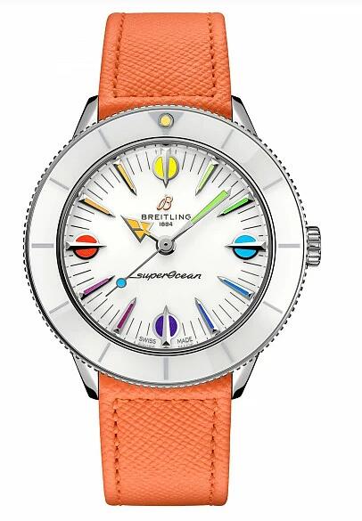 Replica Breitling Superocean Heritage 57 Pastel Paradise White Rainbow A10340A11A1X1 Watch Replica Breitling Superocean Heritage 57 Pastel Paradise White Rainbow A10340A11A1X1 Watch